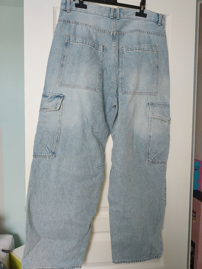 Jeans baggy bleu clair - photo numéro 2