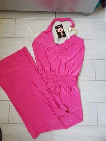 Combinaison été dos nu neuve taille unique