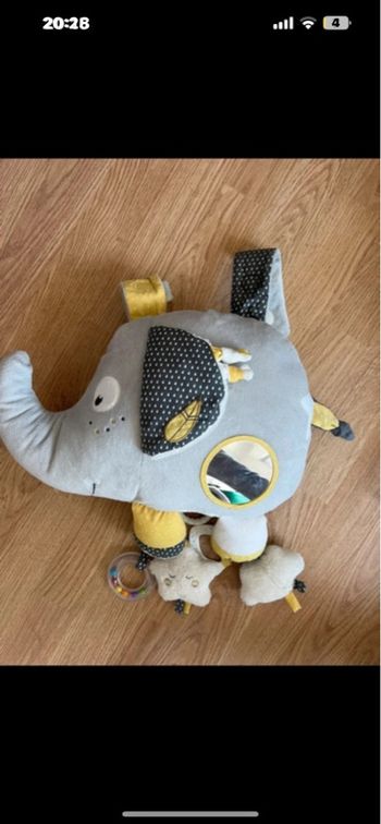 Peluche sensoriel sauthon