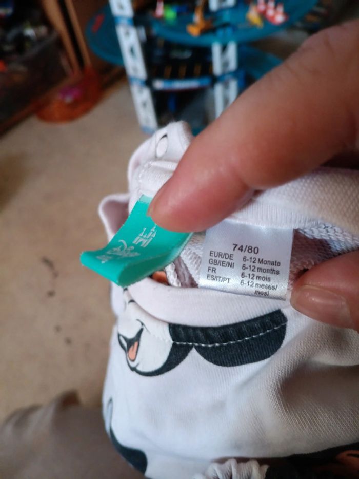 Jogging minnie tache sur le pull 6 12 mois 74 80 cm pas de vinted go - photo numéro 2