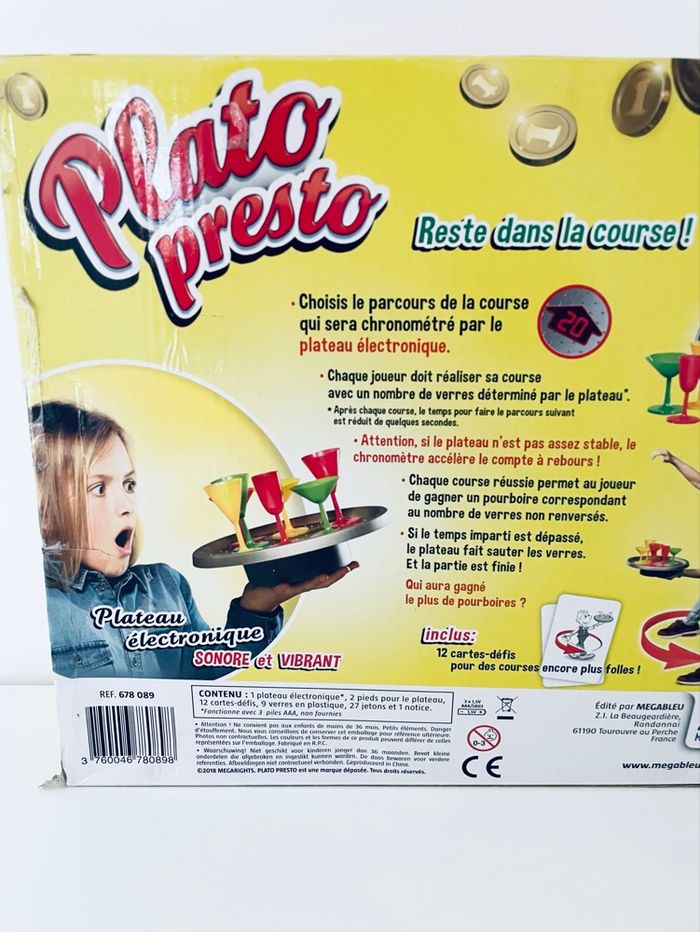 Jeu Plato Presto - photo numéro 3