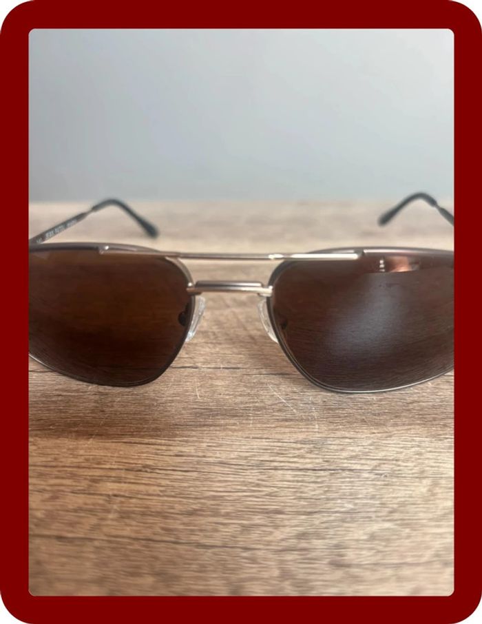 Lunette de soleil Jean Patou modèle aviateur 2000’ branche fine - photo numéro 11