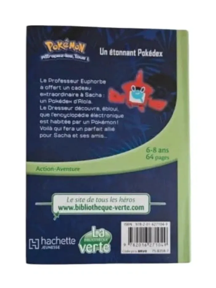 Livre Pokémon Un étonnant Pokédex série Soleil et Lune - photo numéro 2