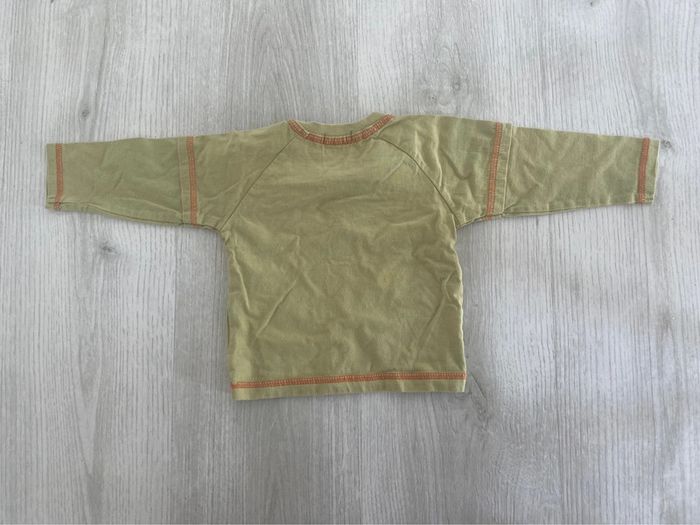 Tee shirt manche longue 6 mois tissaia - photo numéro 3