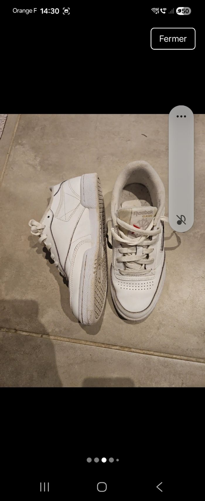 Bascket reebok - photo numéro 3