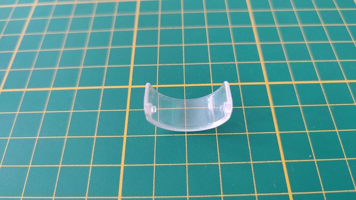 Visière pour casque de pompier référence 30 09 894 pièce détachée Playmobil #C05 - photo numéro 2