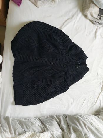 Poncho naf naf noir taille M