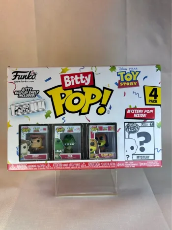 Funko Bitty Pop! Disney Pixar – Toy Story (Woody, Rex & Slinky Dog + Mystery)