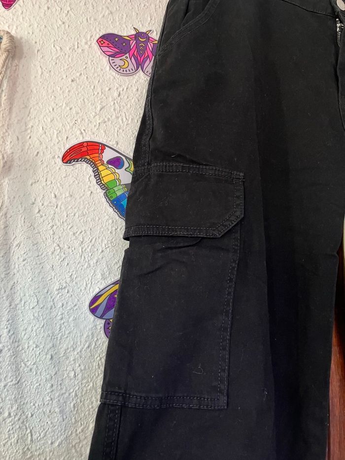 Pantalon cargo noir Chache Chache - photo numéro 2