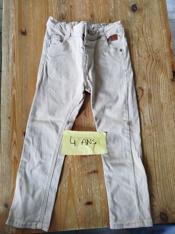 Pantalon beige 4 ans 