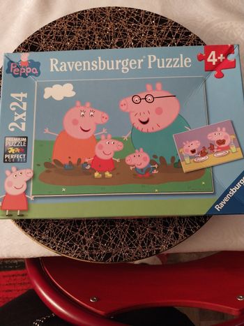 Peppa pig puzzle X2