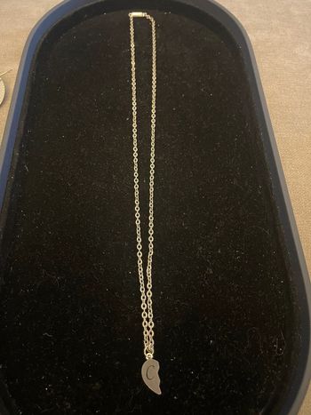 collier argenté