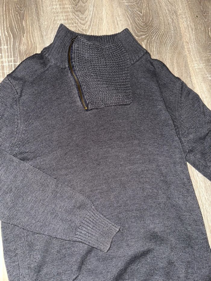 Pull à col roulé doublé Livergy TM homme - photo numéro 4