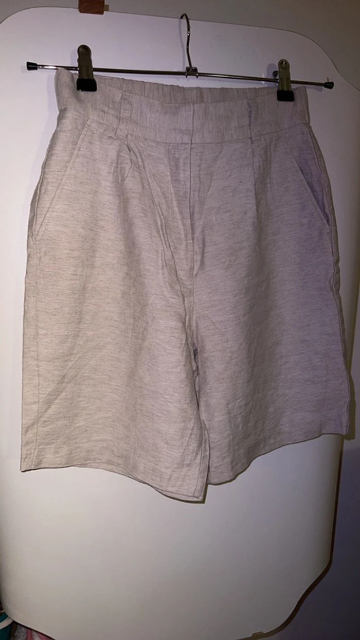 Short en lin - photo numéro 2