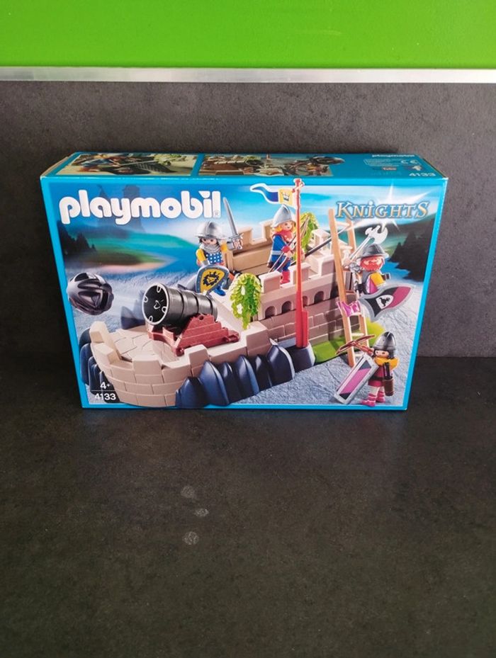 Tour de défense avec chevaliers playmobil