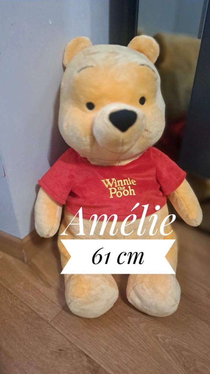 Peluche winnie l'ourson