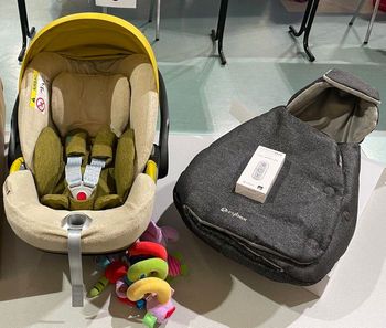 Siège-auto Cloud Z i-Size Plus + housse été + Chanceliere+ Sensorsafe