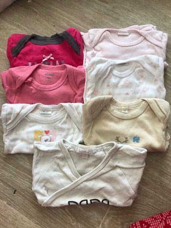 Lot 7 body manches longues