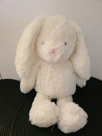 doudou lapin blanc M&S