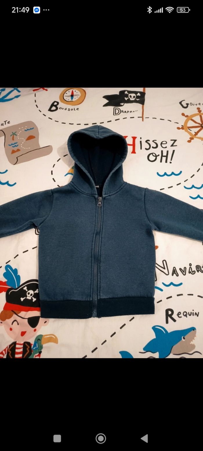 Lot gilets chauds hiver 12 mois - photo numéro 4