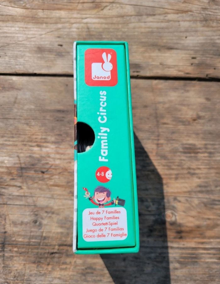 Jeu de cartes 7 familles, Janod 🎪 Family Circus 🦁 - photo numéro 7