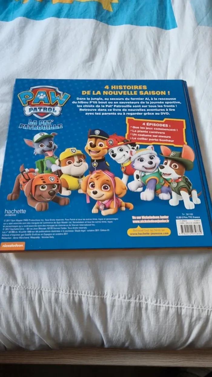 Livre Les aventures Pat Patrouille - photo numéro 3