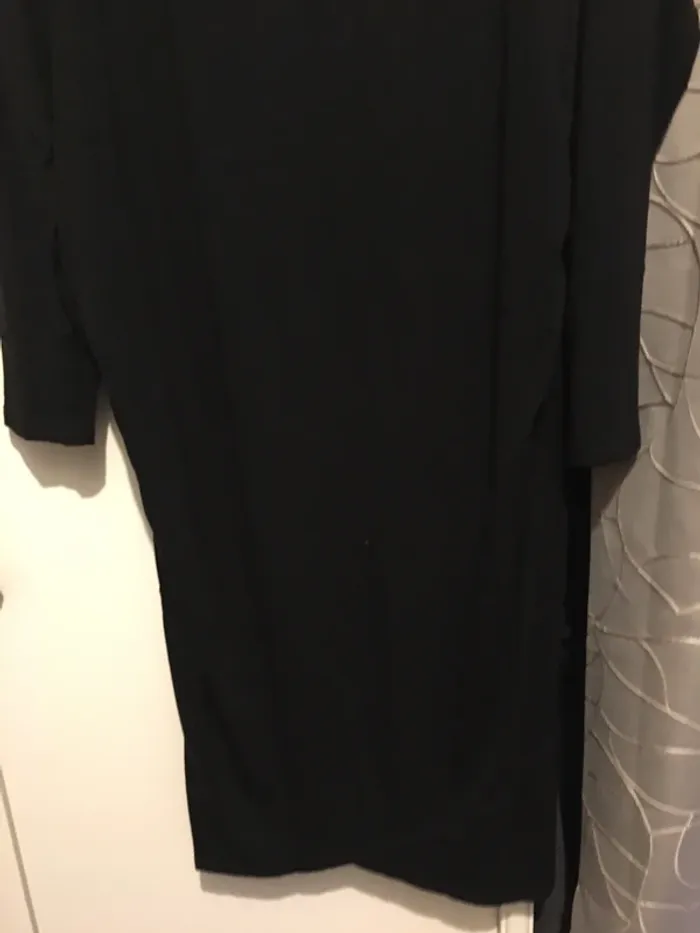 Robe longue de grossesse noire T.M - photo numéro 7