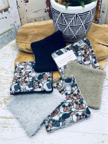 Lot de 6 lingettes démaquillante