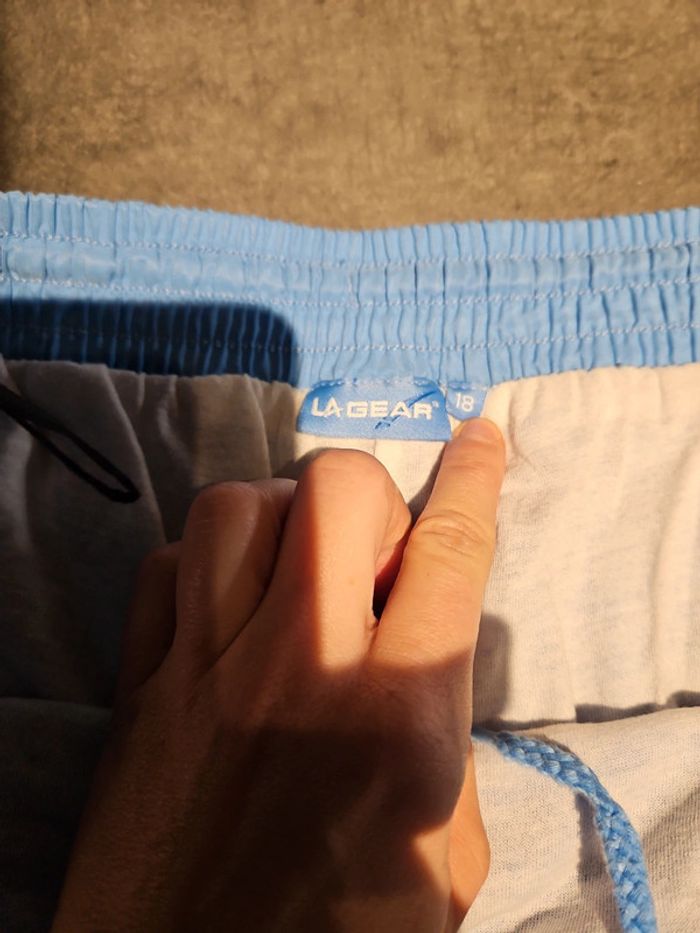 Short court bleu ciel L.A. gear taille 18/XXXL - photo numéro 8