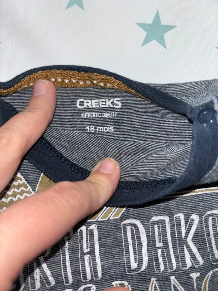 T-shirt 18 mois creeks - photo numéro 2