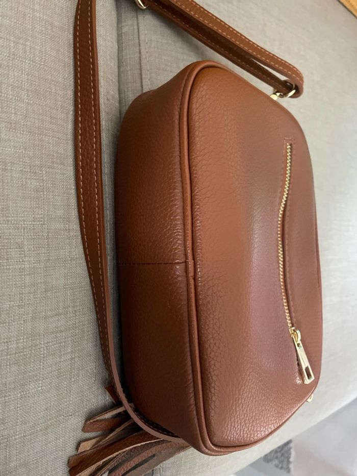 Sac firenze artegiany camel neuf - photo numéro 5
