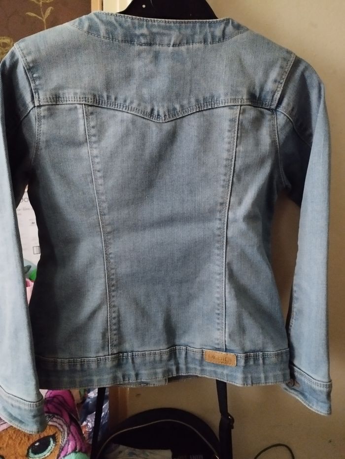 Veste en jean fille Okaïdi 6ans - photo numéro 3