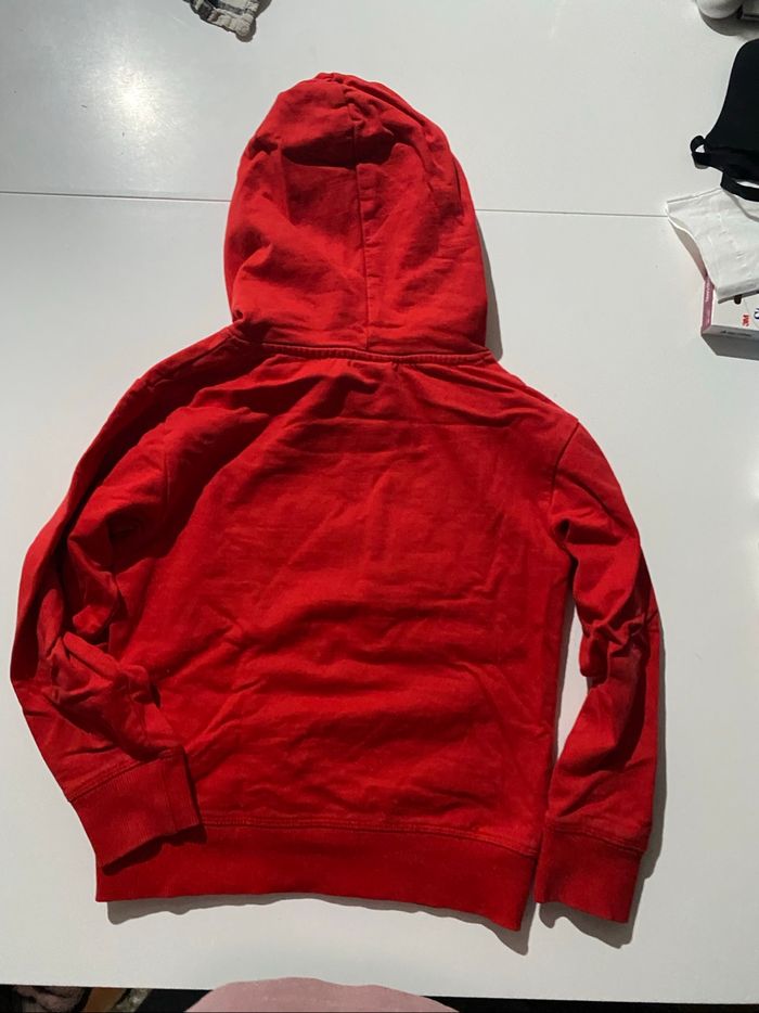 Sweet a capuche rouge Spiderman taille 6/7 ans - photo numéro 4