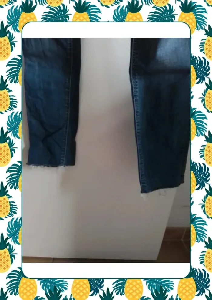 Jean skinny effiloché - photo numéro 3