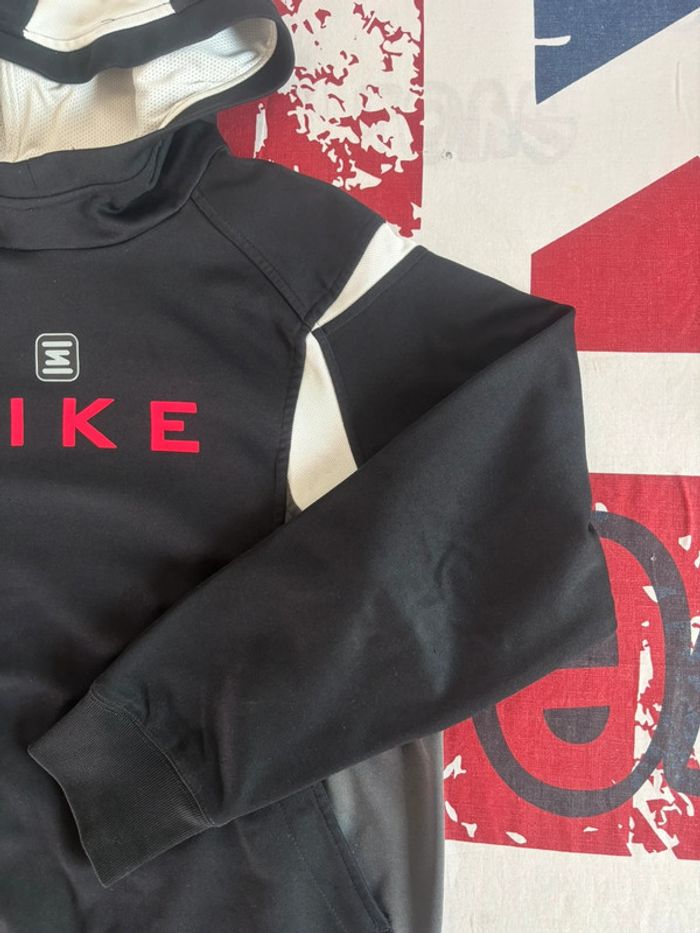 Sweat à capuche Nike noir taille L enfant - photo numéro 4