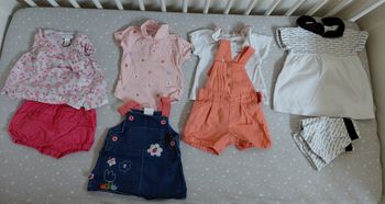 Lot vêtements fille été 3 mois