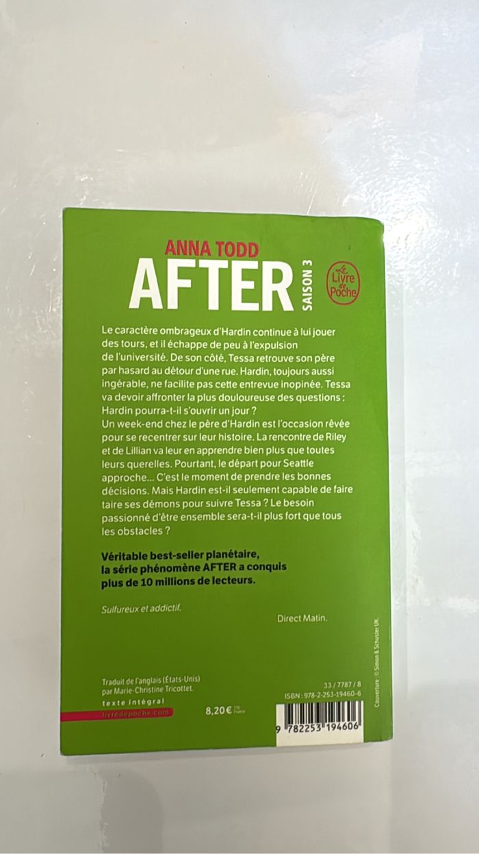 Livre After - Saison 3 - photo numéro 2