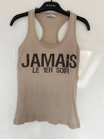 Débardeur Mim en beige en XS