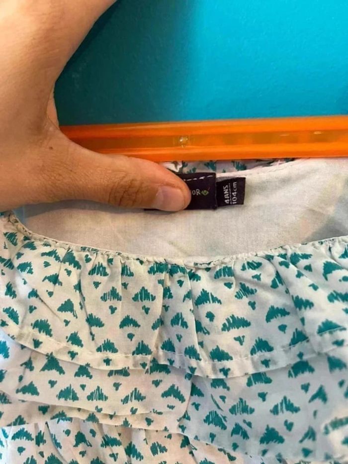 Belle robe fines bretelles été 4 ans sergent major - photo numéro 3