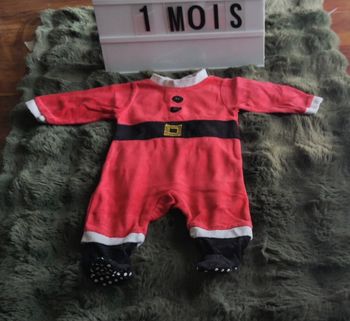 Pyjama noel 1 mois