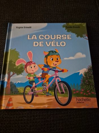 Livre La course de vélo