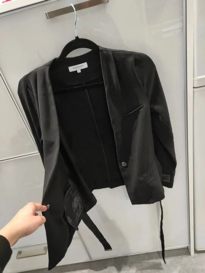 Veste blazer noir Morgan - photo numéro 6