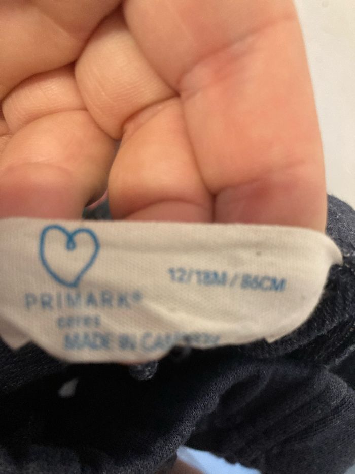 Short bébé bleu marine Primark 12-18 mois - photo numéro 4