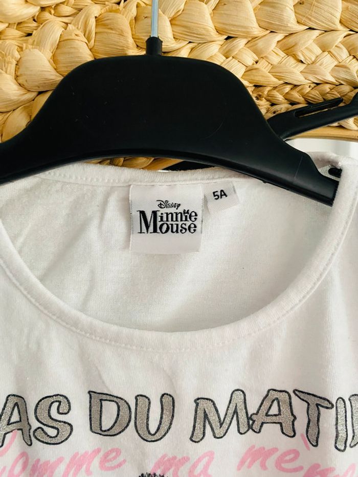 Ensemble short & t-shirt Disney Minnie 5 ans - photo numéro 3