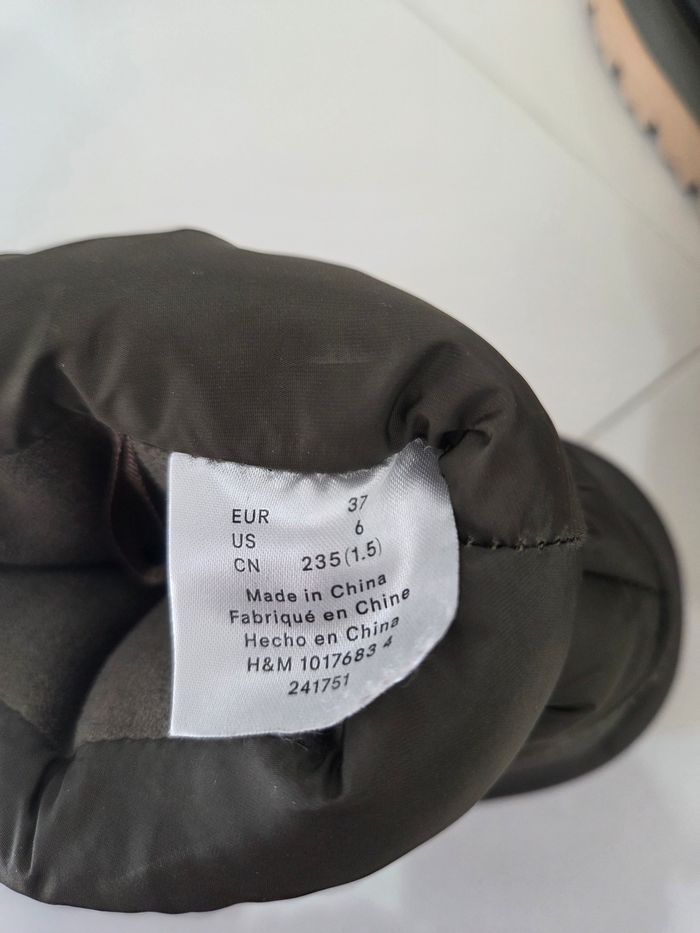 Bottines type ugg kaki 37 - photo numéro 3