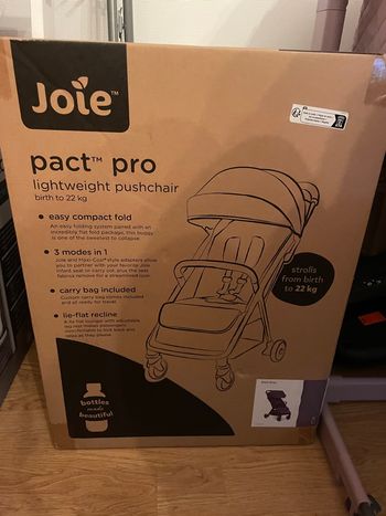 Poussette Joie Pact Pro Neuve - Shell Grey