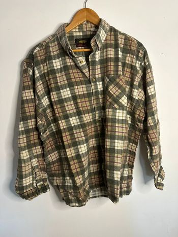 Chemise à carreaux T45/46 coton funny boy
