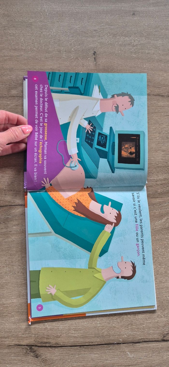 Livre Mes p'tits docs : Le bébé - photo numéro 4