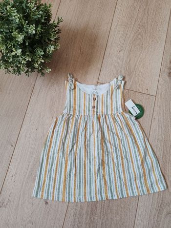 Robe à rayure C&A 12 à 18 mois 🌸