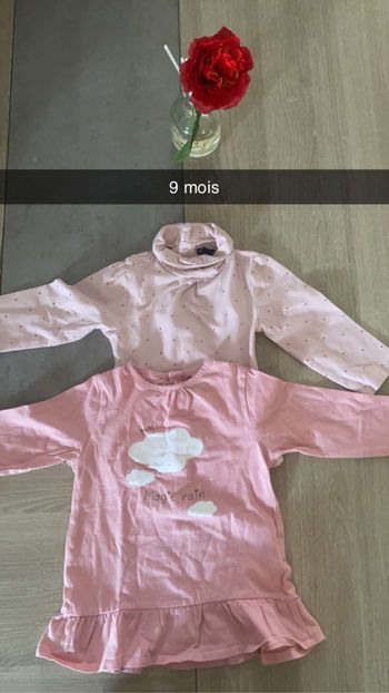 Sous pull bébé fille